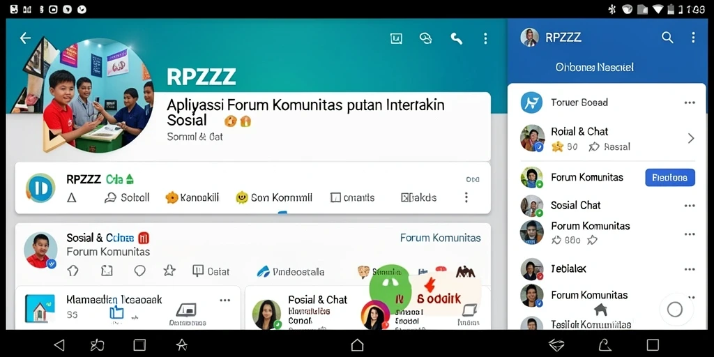 Tampilan antarmuka RPZZZ yang menarik dan interaktif.